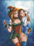 (image for) Steampunk Dorothy And Scarecrow